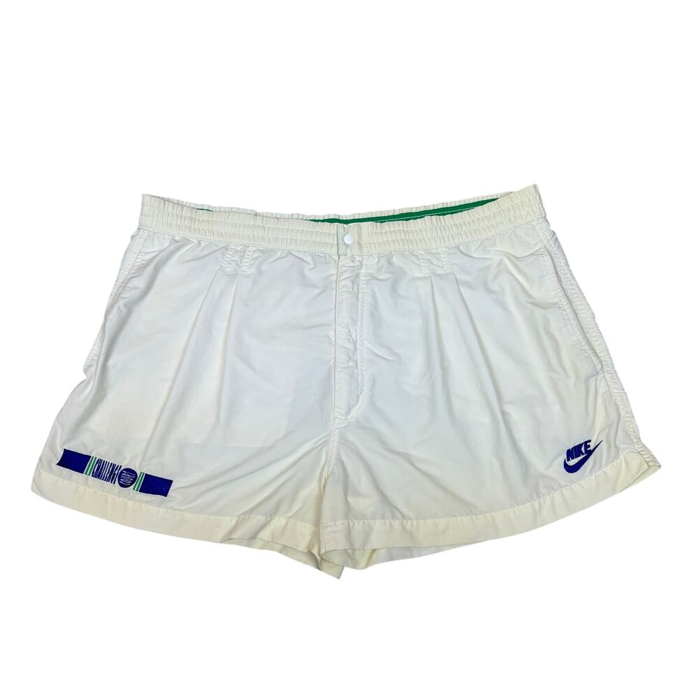 VTG 90s Nike Tennis Shorts Challenge Court Men's L Agassi Drawstring Sampras